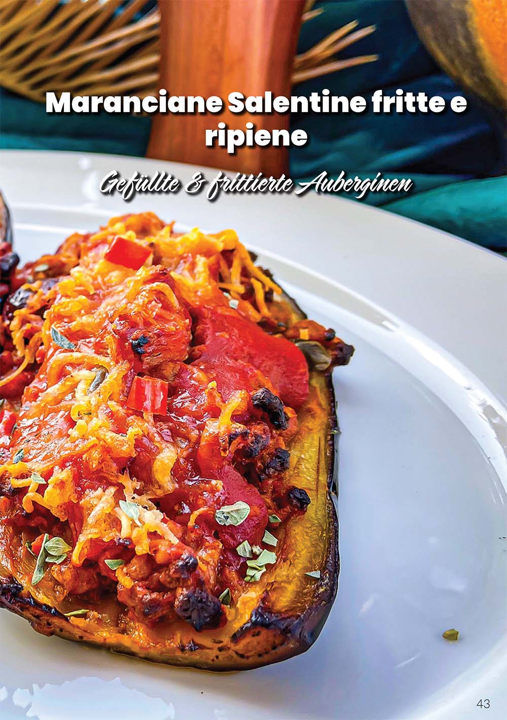 Kochbuch Beispielseite Maranciane Fritte